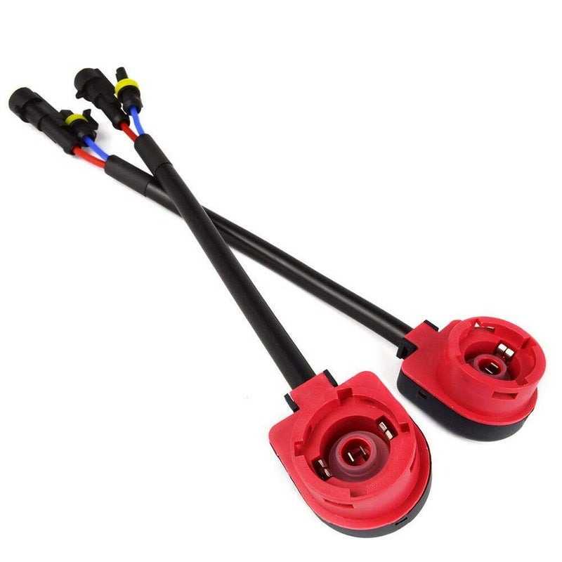 Onex O-NEX 2X HID Relay Harness D2S D2R D2C 35W/55W AMP Wiring Adapter Bulb/Ballast Connector - Image 1